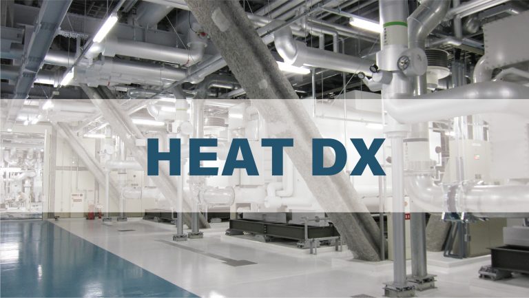 ⾼精度デジタルツインモデルによる<br>熱設備ソリューション「HEAT DX」の実証を開始